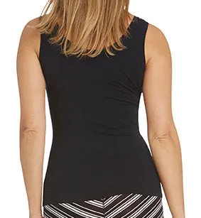 Tani Scoop Tank - Black