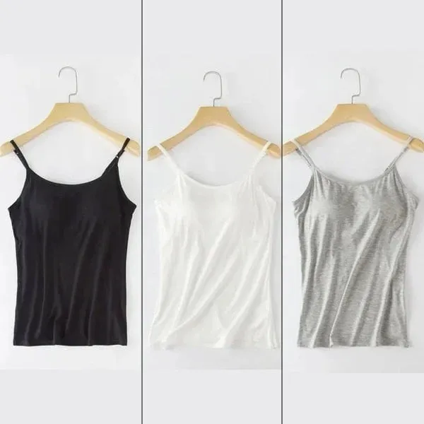 Tank With Built-In Bra - HOT SALE NOW 49% OFF