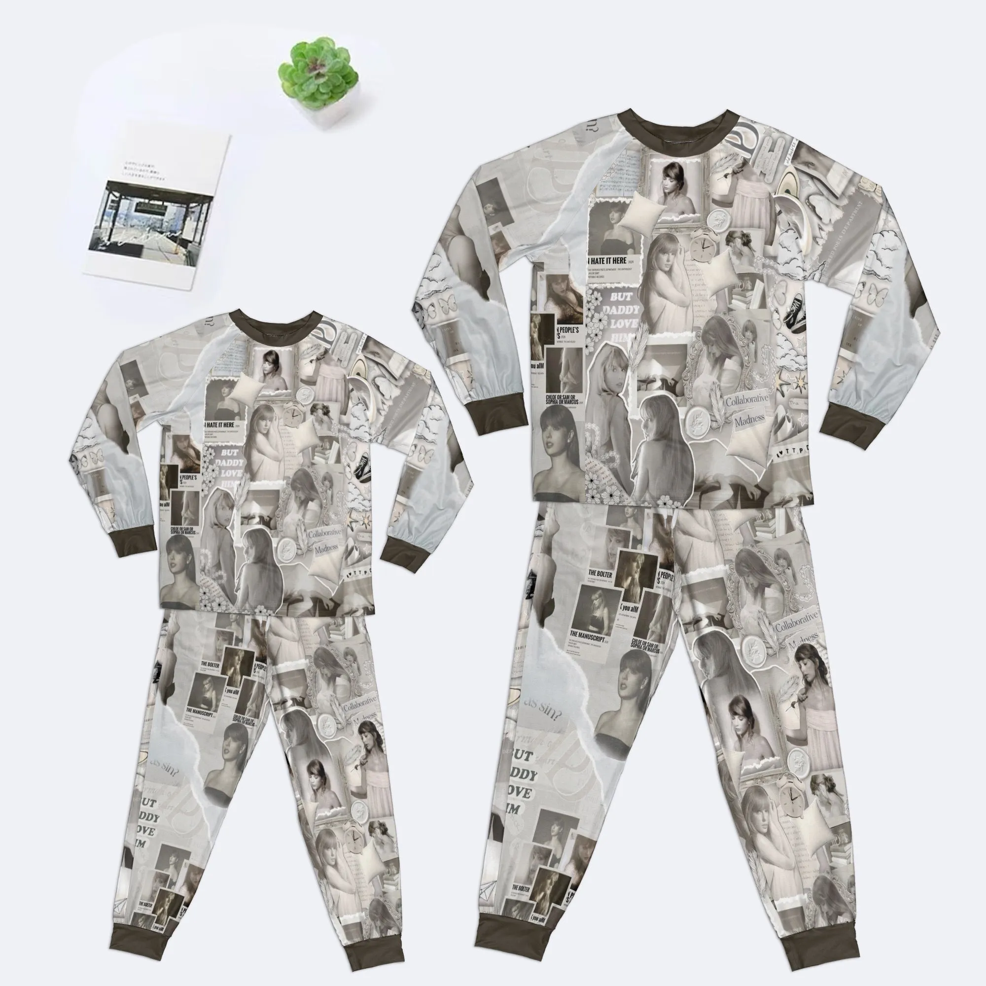 Taylor Swift The Tortured Poets Department TS Pajamas Set, Swiftie Merch, New Album Pajamas
