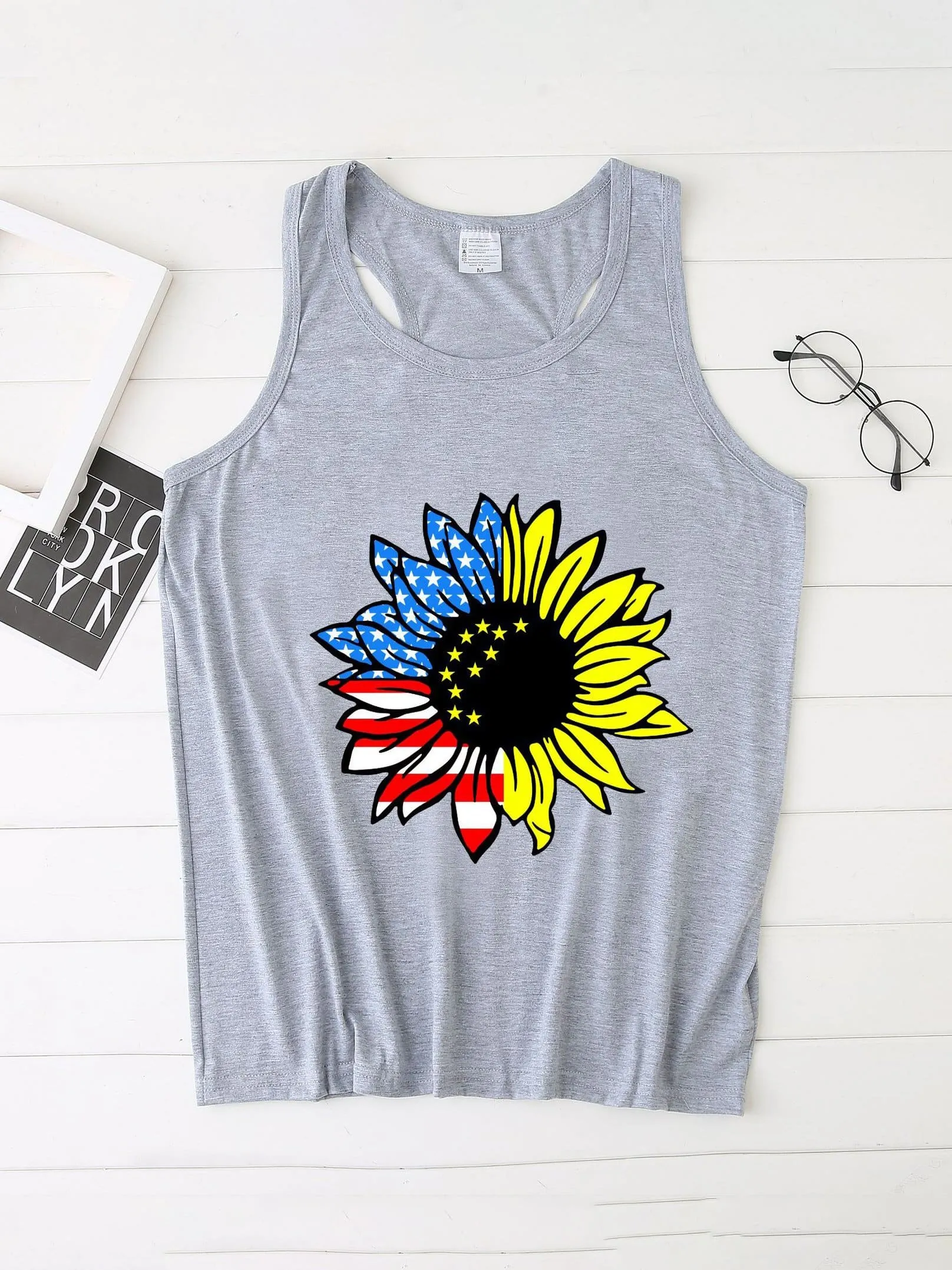 Themeisles Flower Print Popular Summer Cami Top