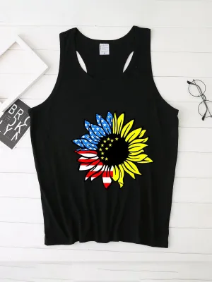 Themeisles Flower Print Popular Summer Cami Top
