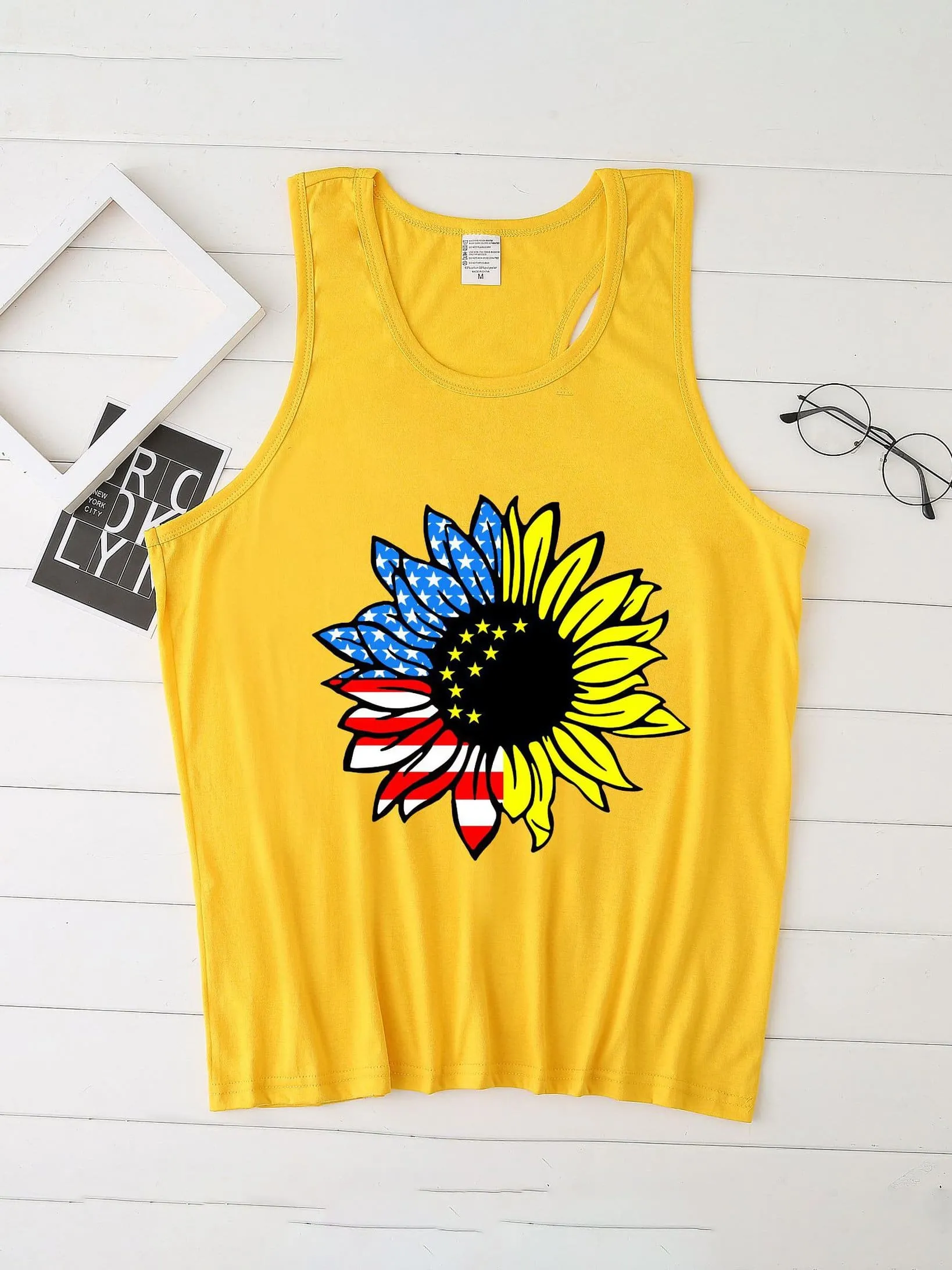 Themeisles Flower Print Popular Summer Cami Top