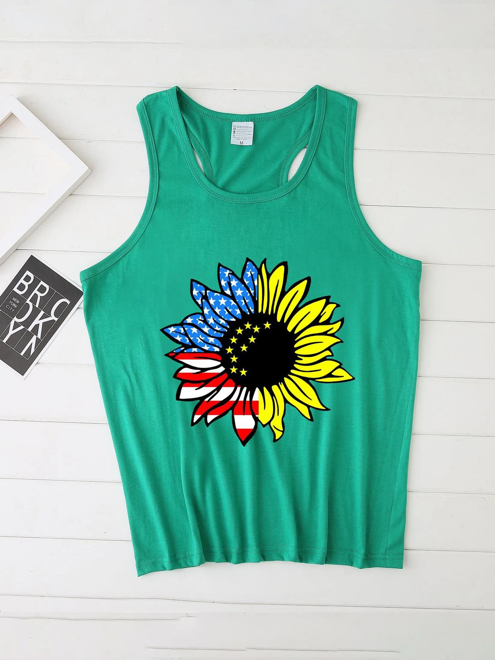 Themeisles Flower Print Popular Summer Cami Top