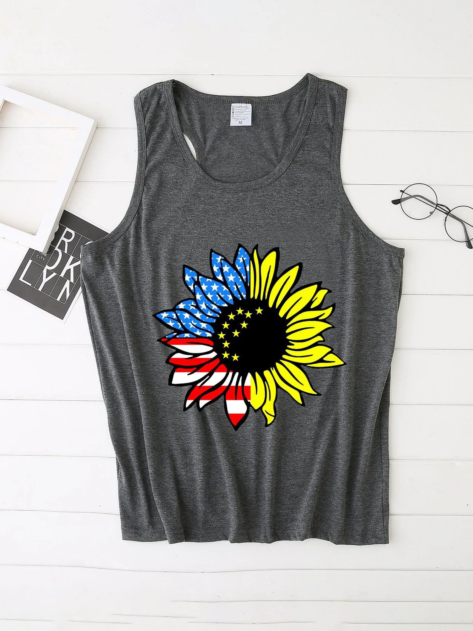 Themeisles Flower Print Popular Summer Cami Top