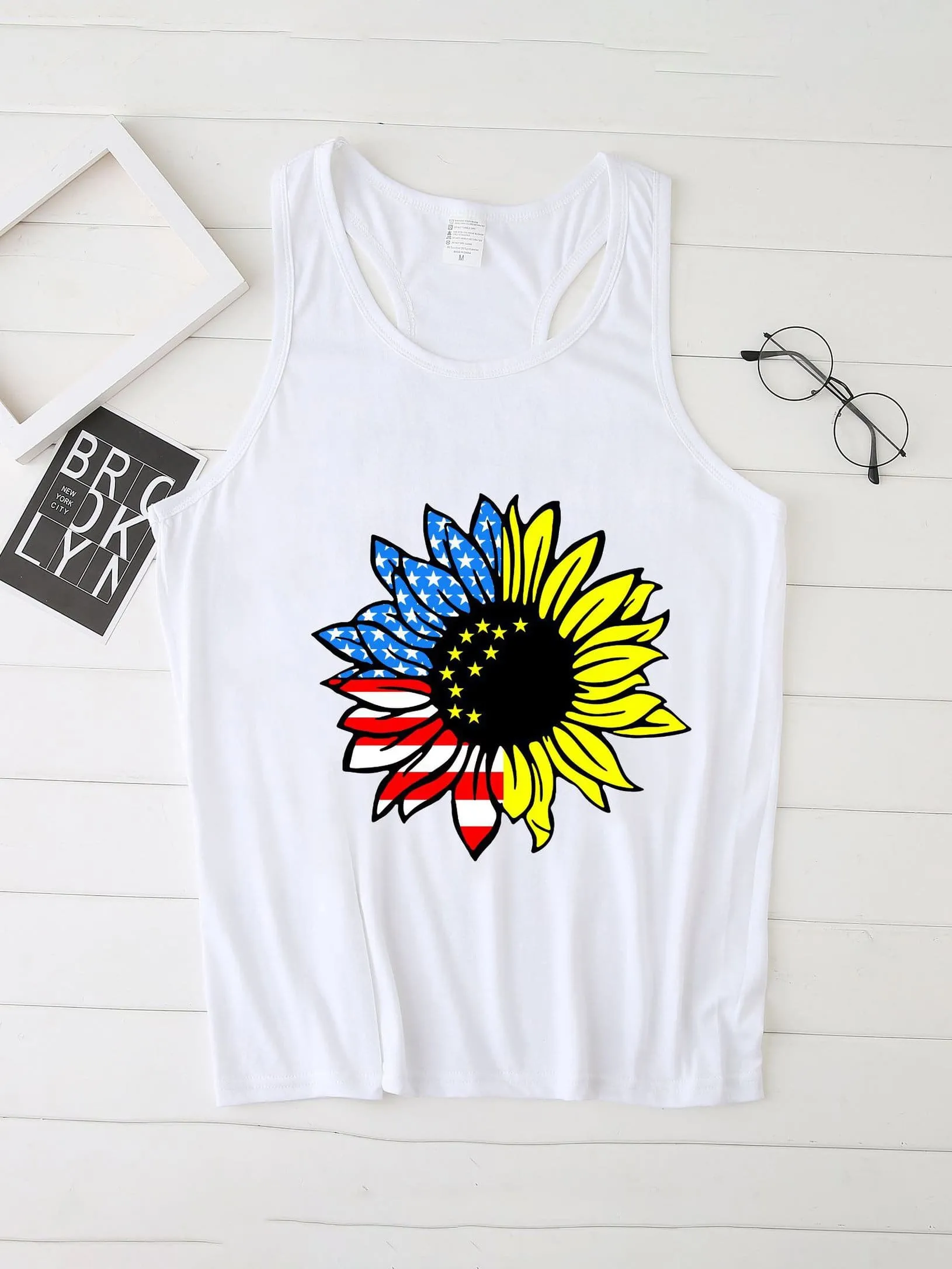 Themeisles Flower Print Popular Summer Cami Top