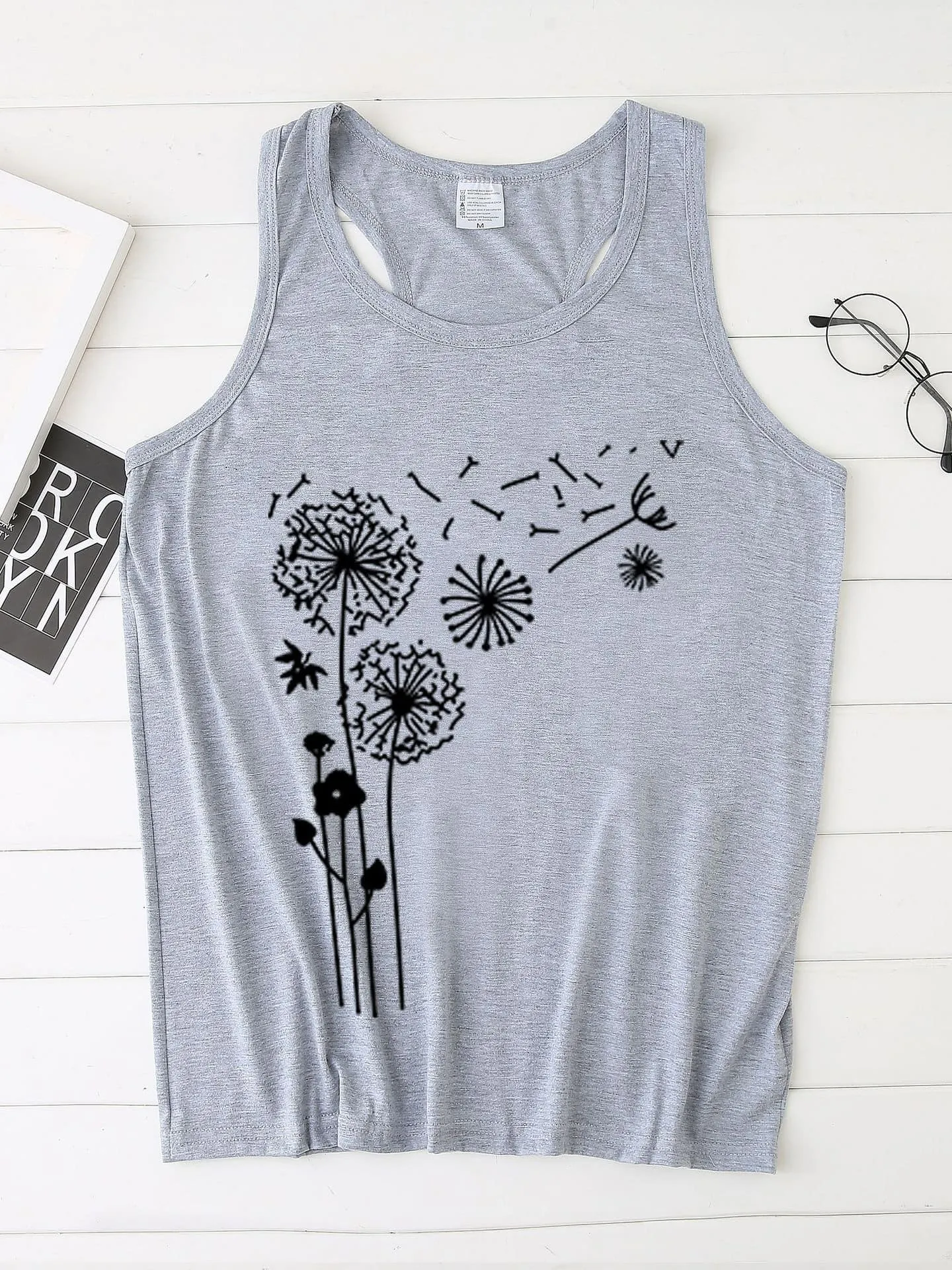 Themeisles Popular Sleeveless Print Loose Tank Top