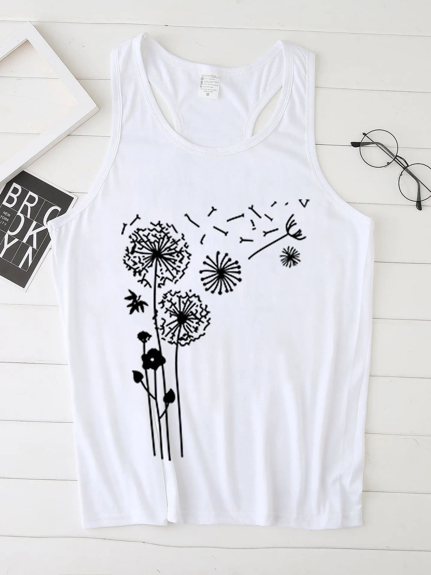 Themeisles Popular Sleeveless Print Loose Tank Top