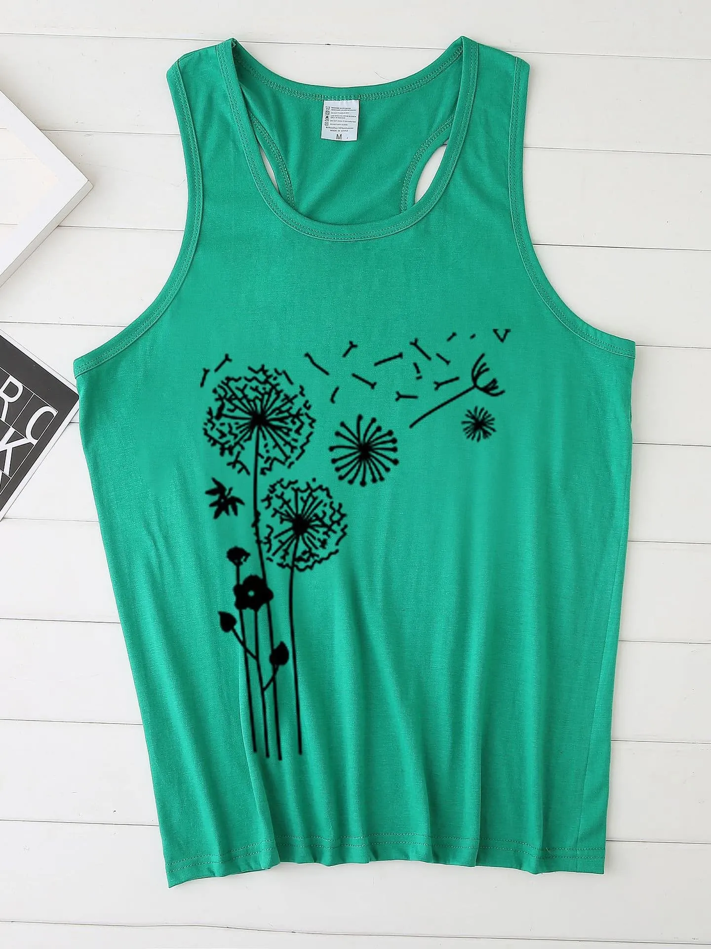 Themeisles Popular Sleeveless Print Loose Tank Top