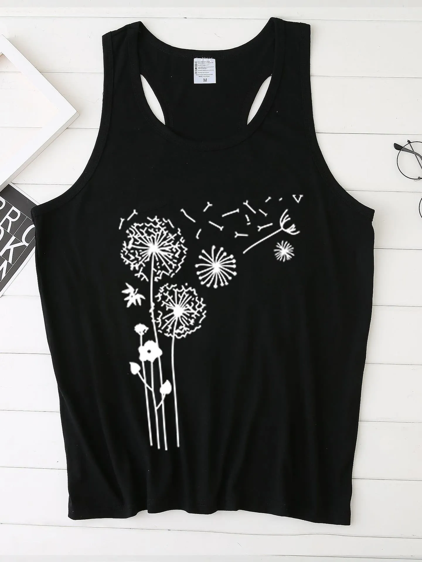 Themeisles Popular Sleeveless Print Loose Tank Top