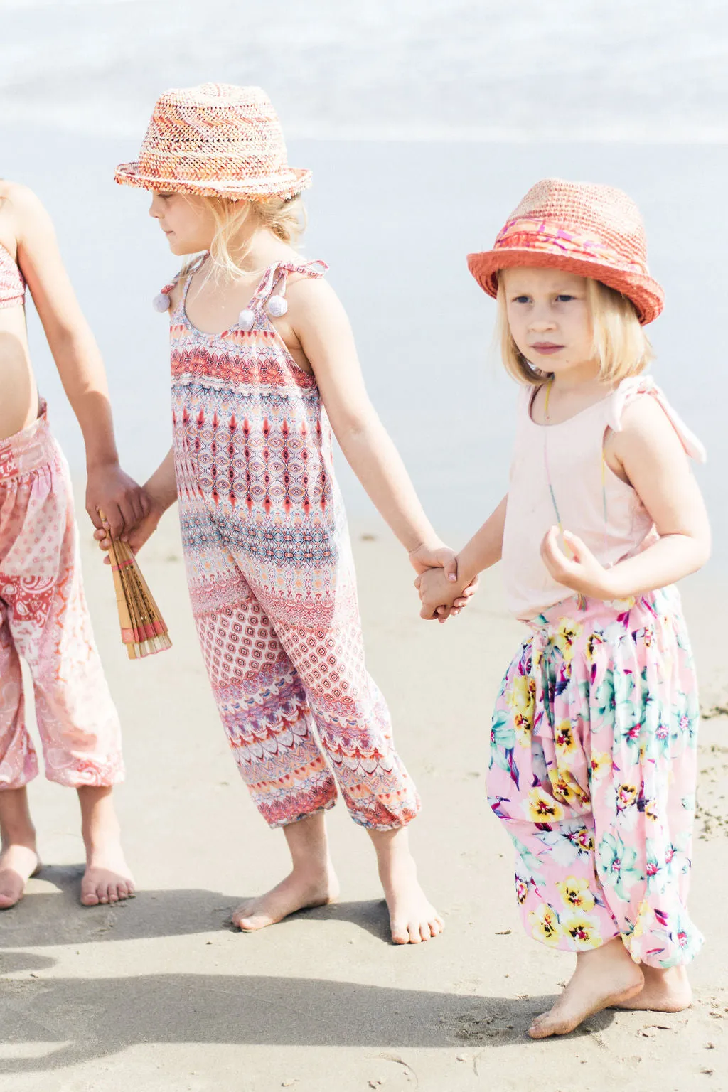 Toddler Girls Floral Pom Pom Jumper | Joya