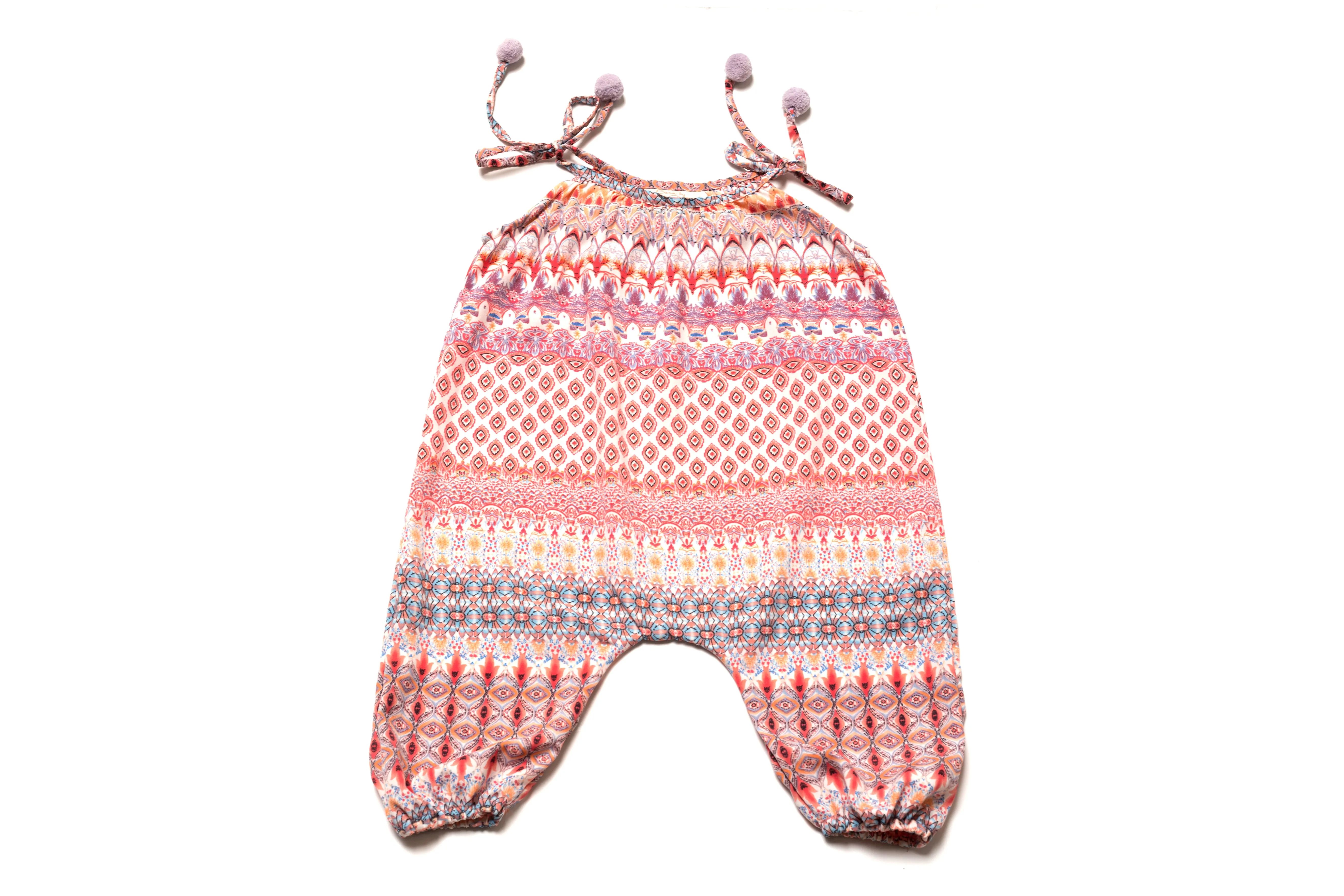 Toddler Girls Floral Pom Pom Jumper | Joya