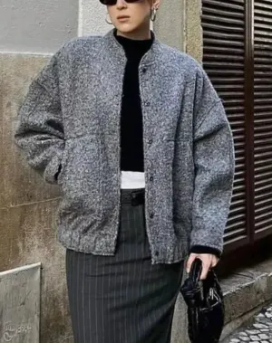 Trendy City Bomber Jacket for Women