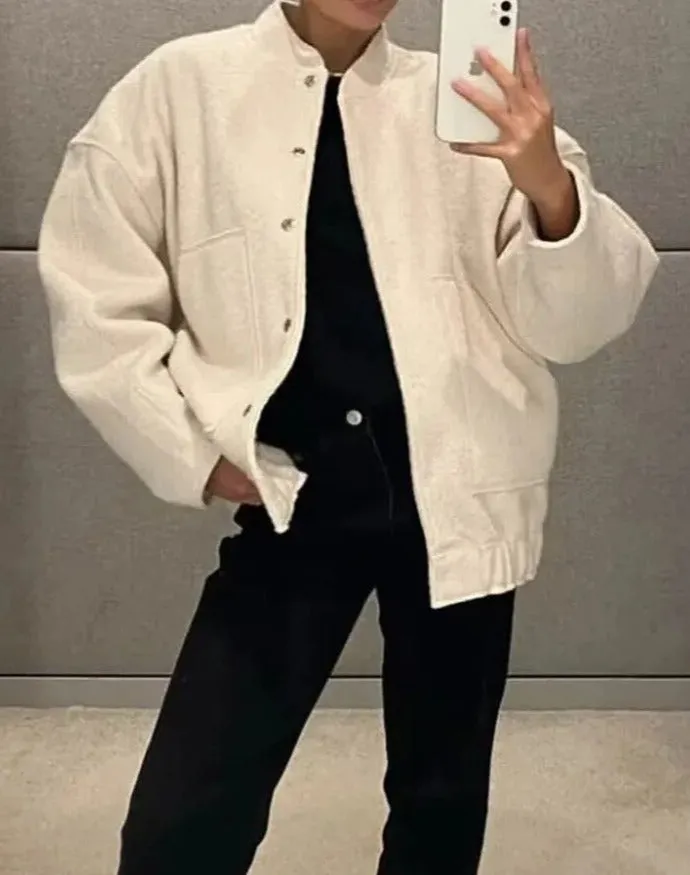 Trendy City Bomber Jacket for Women