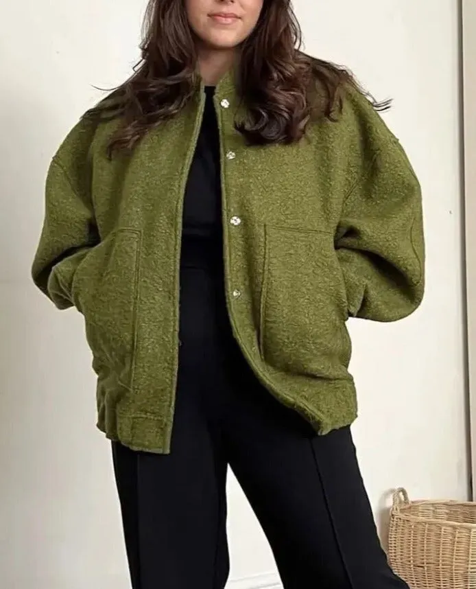 Trendy City Bomber Jacket for Women