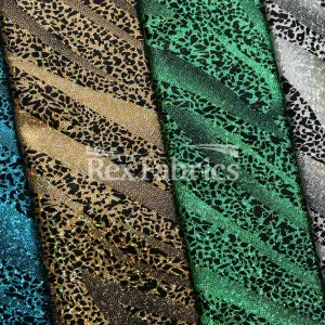 Twinkle Zebra - Nylon Spandex Tricot