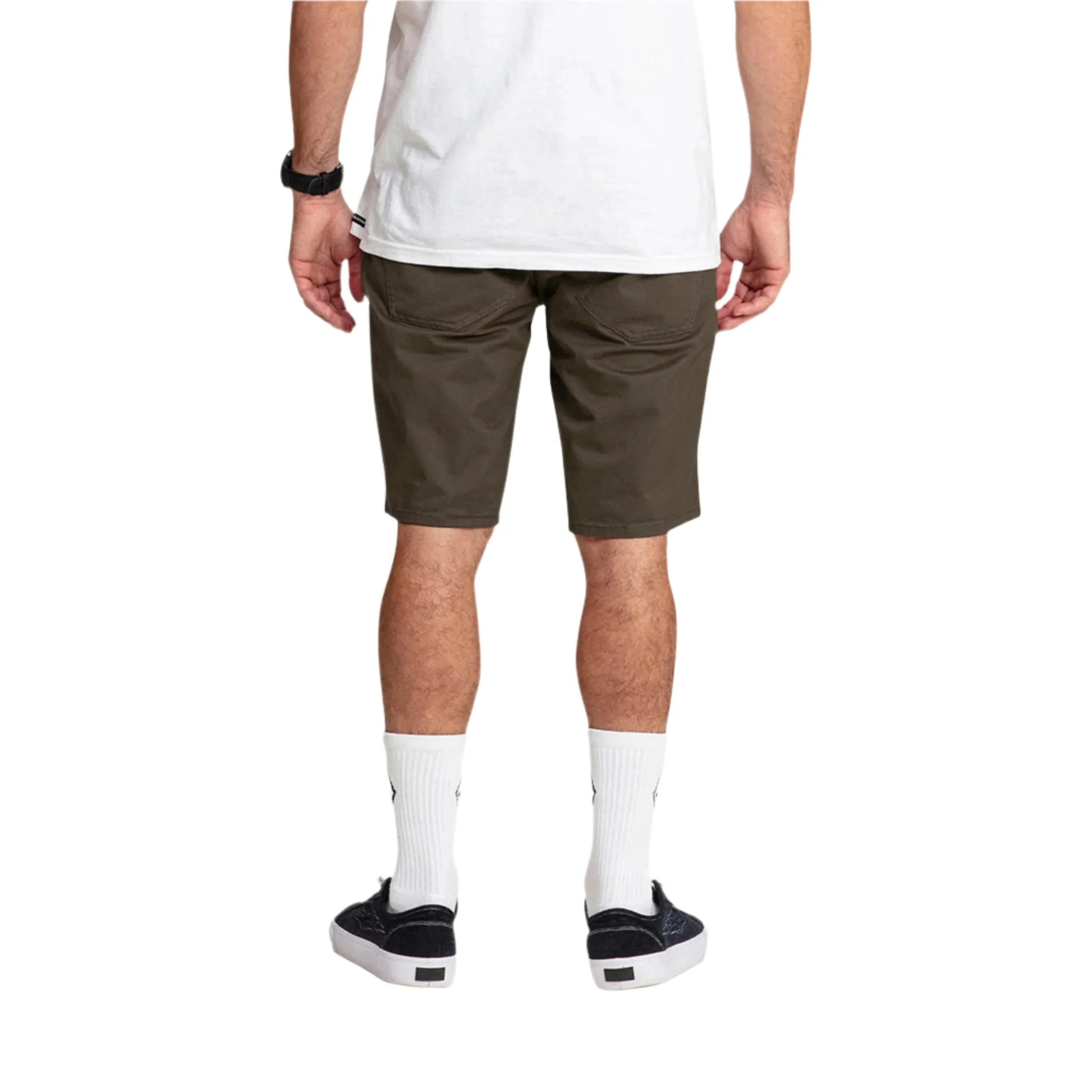 VOLCOM SOLVER LITE MENS SHORT MUSHROOM