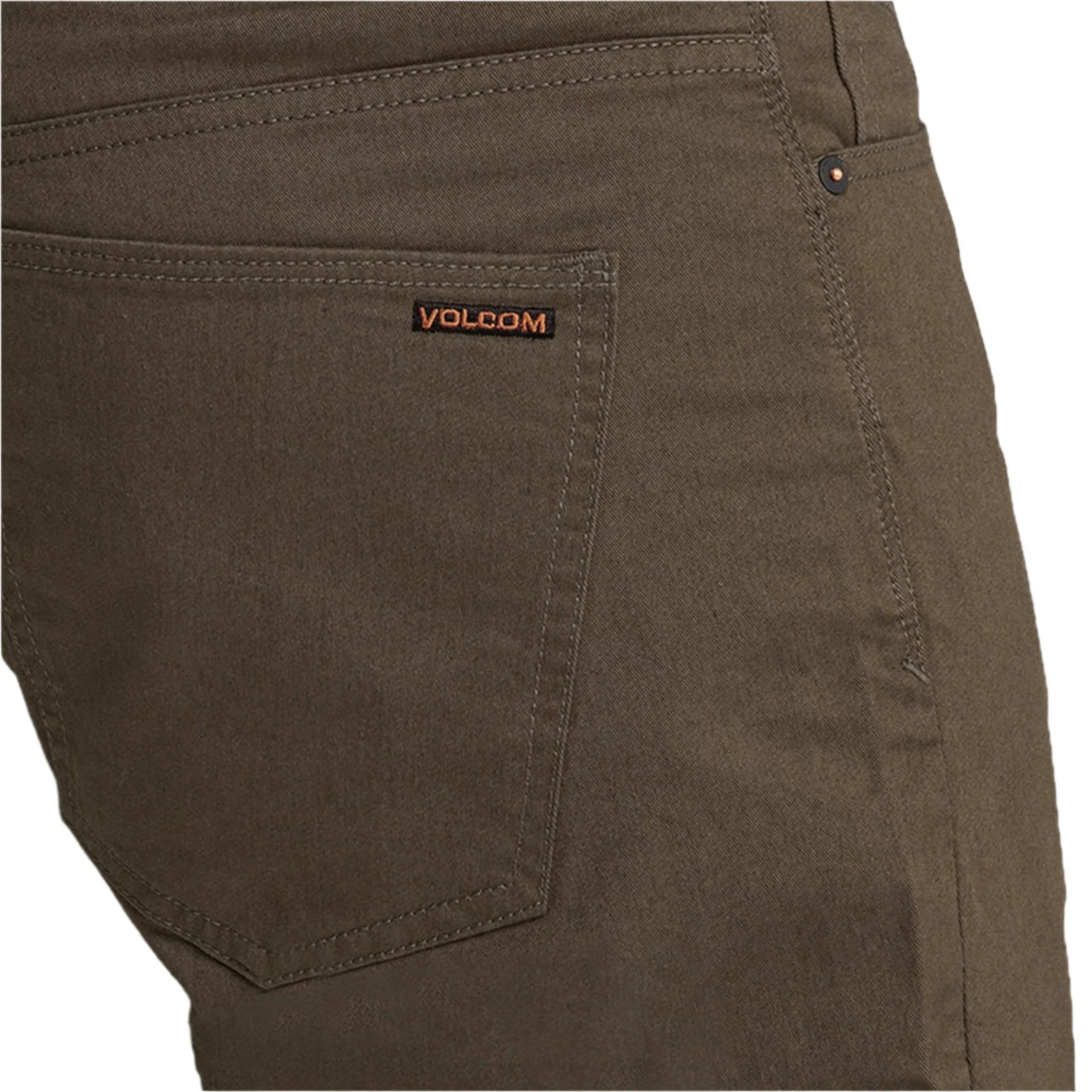 VOLCOM SOLVER LITE MENS SHORT MUSHROOM