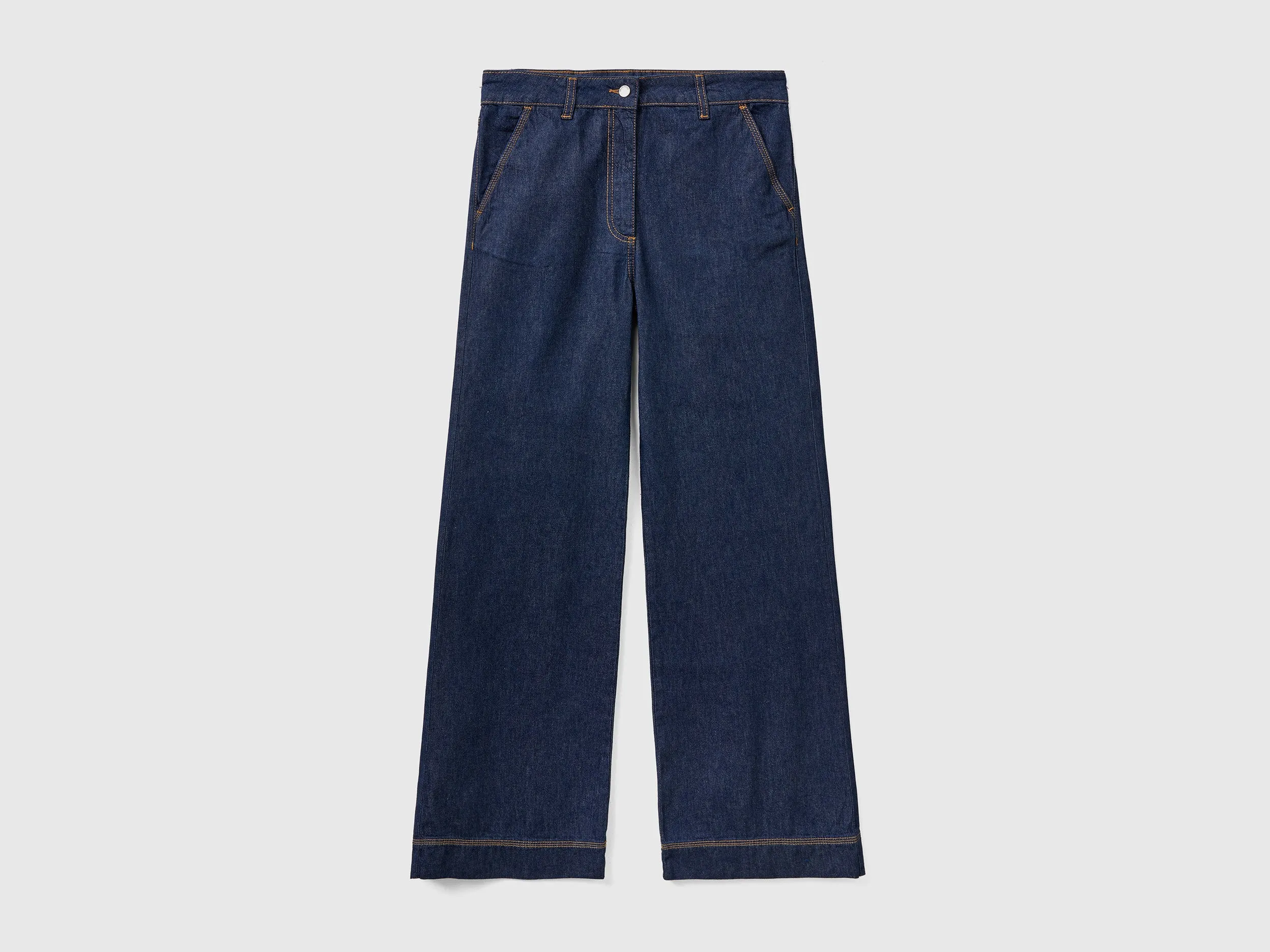 WIDE LEG JEANS TROUSERS