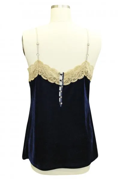 Without You Cami - Night Blue -
