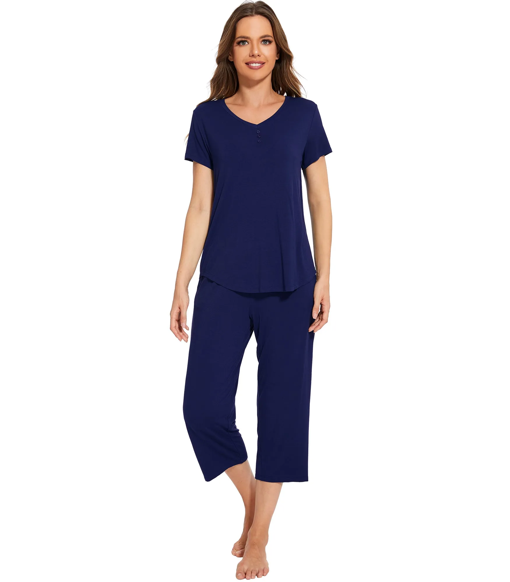 WiWi Women's Bamboo Pajama Set