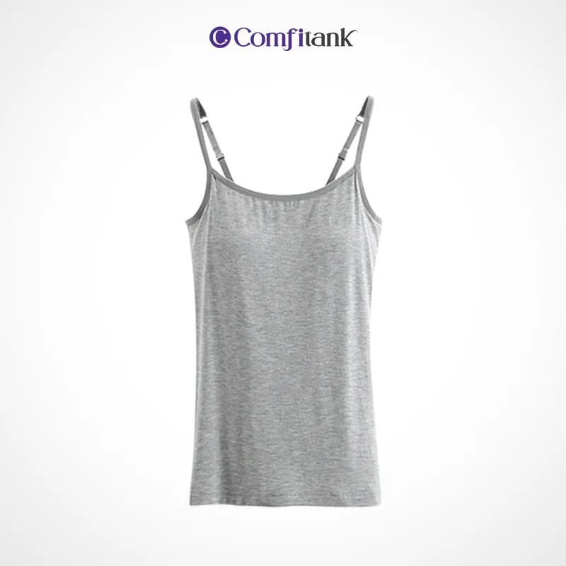 Women Tank Top with Built in Bra Camisole - Last day 75% OFF