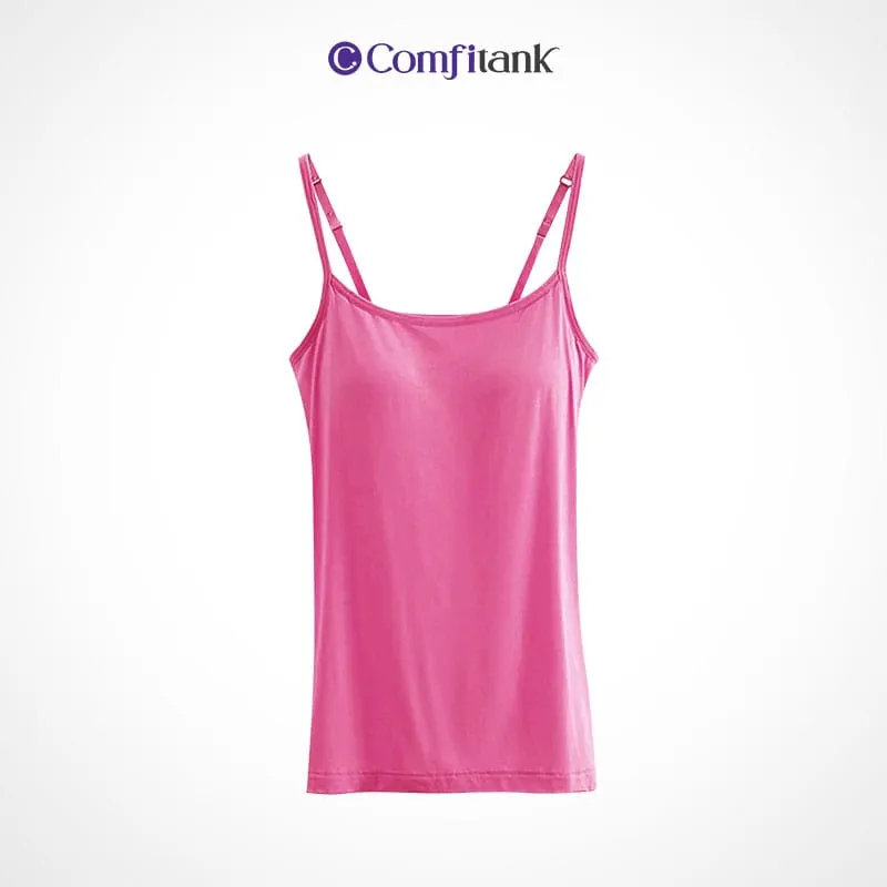 Women Tank Top with Built in Bra Camisole - Last day 75% OFF