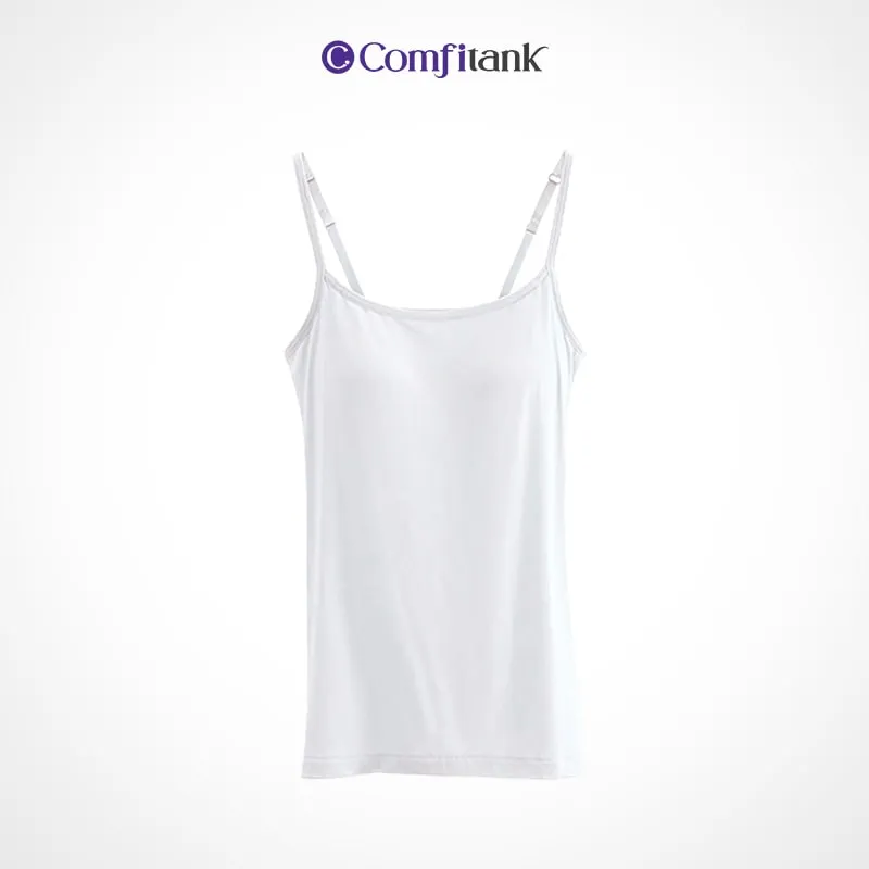 Women Tank Top with Built in Bra Camisole - Last day 75% OFF