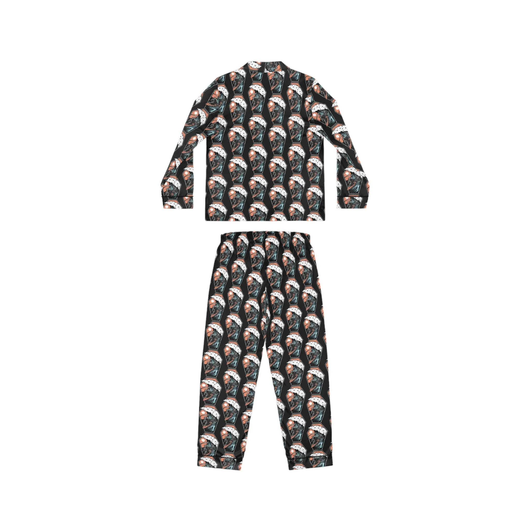 Women's Satin Pajamas (AOP)