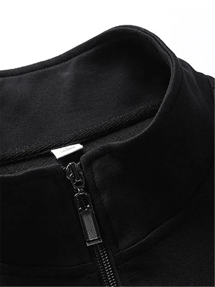 Workout Comfy Plain Long Sleeved Jackets Pants Shirts