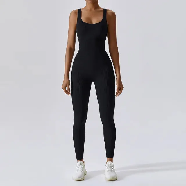 Workout Long Sleeve Rompers Sportswear Gym