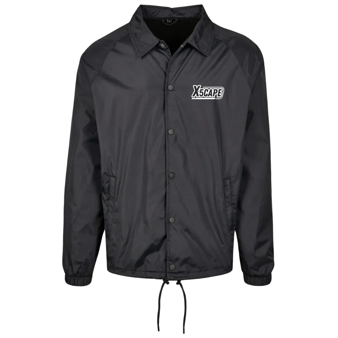 X5CAPE Coach Jacket - Black