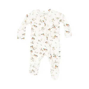 Zipper Footie | Duckling Family