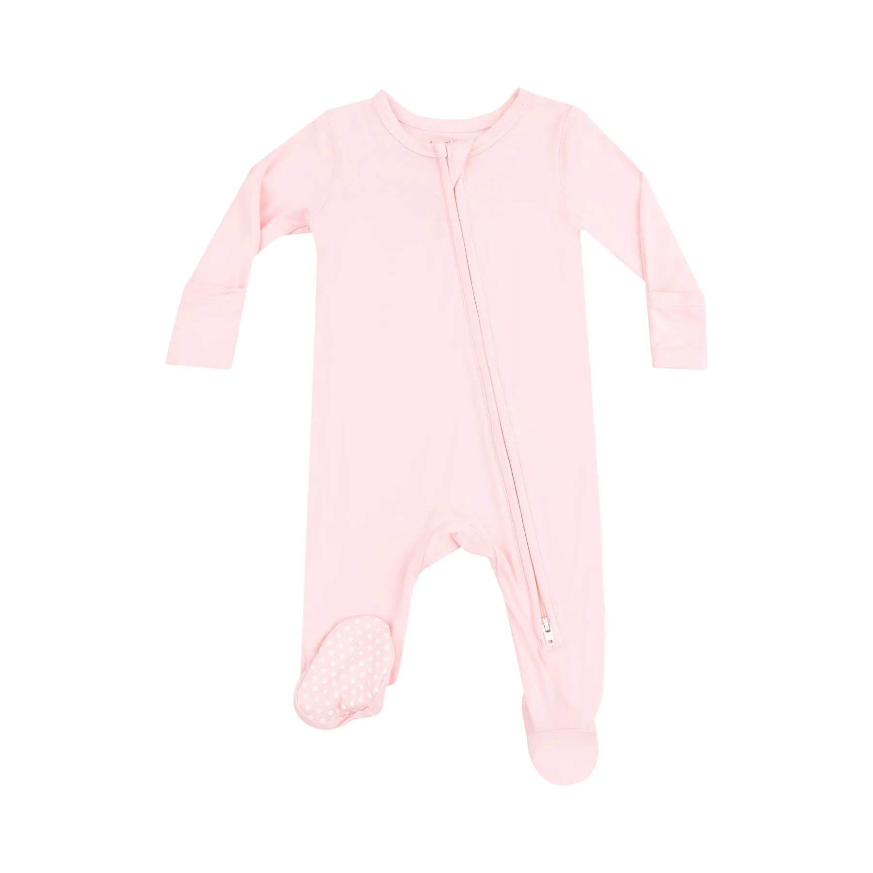 Zipper Footie | Tickled Pink