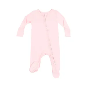 Zipper Footie | Tickled Pink