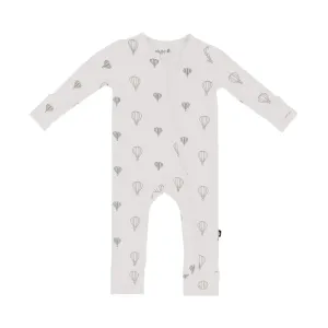 Zippered Romper in Hot Air Balloon