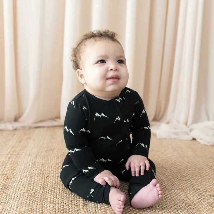 Zippered Romper in Mountain